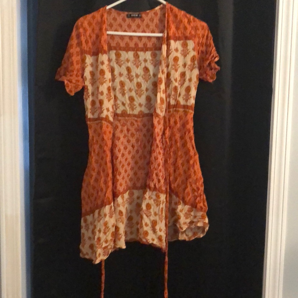 short sleeve cardigan